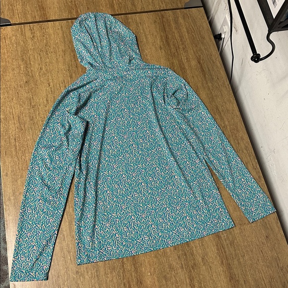 Patagonia nwot Capilene cool daily hoody pullover stretchy blue spring break top - Picture 5 of 6